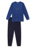 Schiesser Pyjama donkerblauw