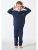 Schiesser Pyjama in Dunkelblau