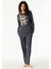 Schiesser Pyjama donkerblauw