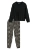 Schiesser Pyjama zwart