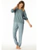 Schiesser Pyjama in Hellblau