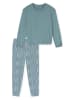 Schiesser Pyjama in Hellblau