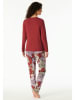 Schiesser Pyjama in Rot