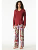 Schiesser Pyjama in Rot