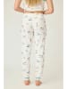 PJ Salvage Pyjama-Hose in Creme