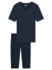 UNCOVER BY SCHIESSER Pyjama donkerblauw