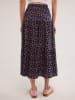 BIG STAR Spódnica w kolorze granatowym ze wzorem