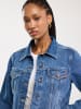 BIG STAR Kurtka dżinsowa "Josephine" w kolorze niebieskim
