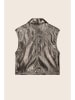Like Flo Gilet "Doris" antraciet/zilverkleurig