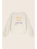 Like Flo Sweatshirt "Daffy" in Weiß