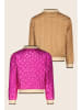 Like Flo Wende-Blouson "Amber" in Pink/ Beige/ Braun