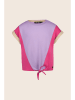 Like Flo Shirt "Daphne" paars/roze/beige