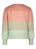 NONO Pullover in Apricot/ Mint