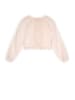 NONO Bluse "Tomas" in Beige/ Rosa
