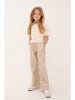 NONO Spodnie "Sayla" w kolorze złoto-beżowym