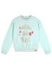 No-No Sweatshirt "Konono" turquoise