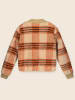 Like Flo Fleecejacke in Beige/ Orange