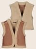 Like Flo Wende-Weste in Beige/ Hellbraun