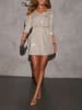 Milan Kiss Kleid in Creme