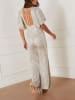 Milan Kiss Jumpsuit in Creme