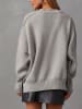 Milan Kiss Pullover in Grau