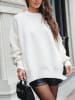 Milan Kiss Pullover in Creme
