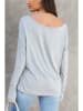 Milan Kiss Longsleeve in Grau
