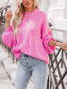Milan Kiss Pullover in Pink