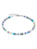 COEUR DE LION Gecoate ketting met swarovski kristallen - (L)42 cm