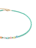 COEUR DE LION Gecoate ketting met swarovski kristallen - (L)42 cm