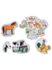 Noris 6tlg. Puzzle "6 erste Puzzles Bauernhoftiere" - ab 2 Jahren