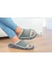 Vigar Slippersy do sprzątania w kolorze szarym z mikrofibry