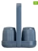 Vigar 3-delige set: zout & peperstrooier "Minima" blauw - (B)11 x (H)14 x (D)5 cm