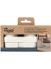 Vigar 3-delige set: zout & peperstrooier "Minima" grijs - (B)11 x (H)14 x (D)5 cm