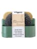Vigar 3-delige set: afwasorganizer ''Rengø'' groen - (B)12,5 x (H)9,5 x (D)8,5 cm