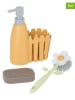 Vigar 3-delige set: afwasorganizer "Florganic" oranje