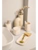Vigar 4-delige wastafelaccessoiresset "Zense" beige - (B)28 x (H)13,5 x (D)11 cm