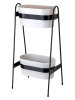 Vigar Pflanzregal "Urban garden" in Schwarz - (B)37 x (H)75 x (T)30 cm