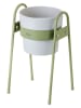 Vigar Plantenrek "Urban garden" groen - (B)20,5 x (H)36 x (D)19 cm