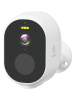 Woox Buitenbewakingscamera "WOOX R4253" met zonnepaneel wit