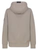 Sublevel Sweatjacke in Beige/ Grau
