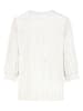 Sublevel Bluse in Weiß/ Beige