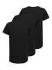Authentic Style 3er-Set: Shirts in Schwarz