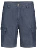Authentic Style Spijkercargoshort donkerblauw