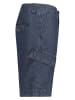 Authentic Style Spijkercargoshort donkerblauw