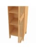 IDOMYA Factory Schrank "Eve" in Hellbraun - (B)39,5 x (H)132 x (T)38 cm