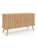 IDOMYA Essentials Sideboard "Faustine" in Hellbraun - (B)110 x (H)60 x (T)40 cm
