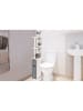 IDOMYA Essentials Szafka łazienkowa w kolorze białym - 15,2 x 118 x 29,8 cm