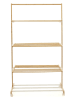 IDOMYA Essentials Wäscheständer in Hellbraun - (B)85 x (H)150 x (T)65 cm