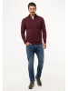 Mexx Sweter w kolorze bordowym